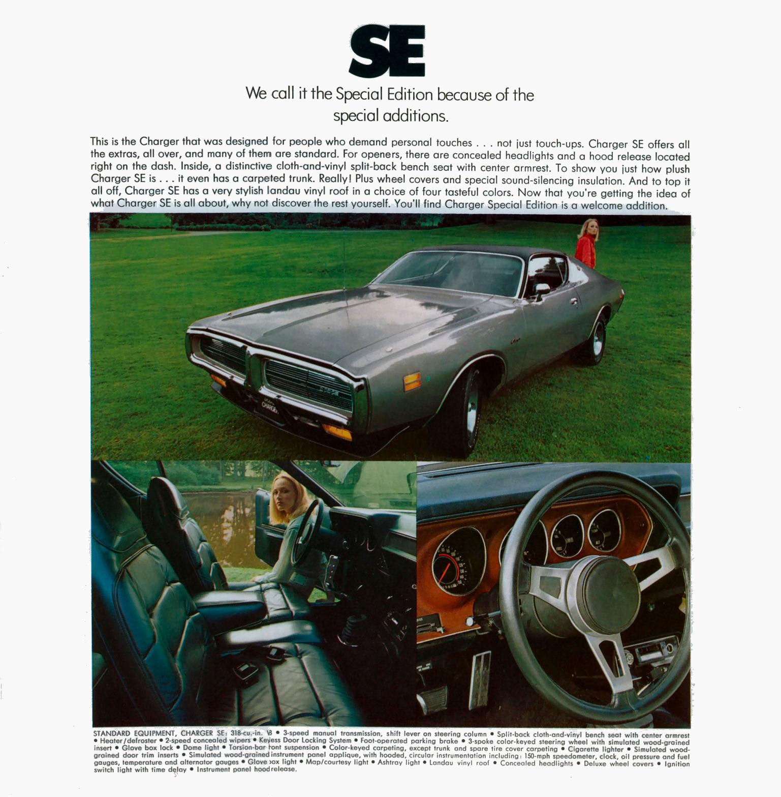 1971 Dodge Charger-Coronet Brochure Page 8